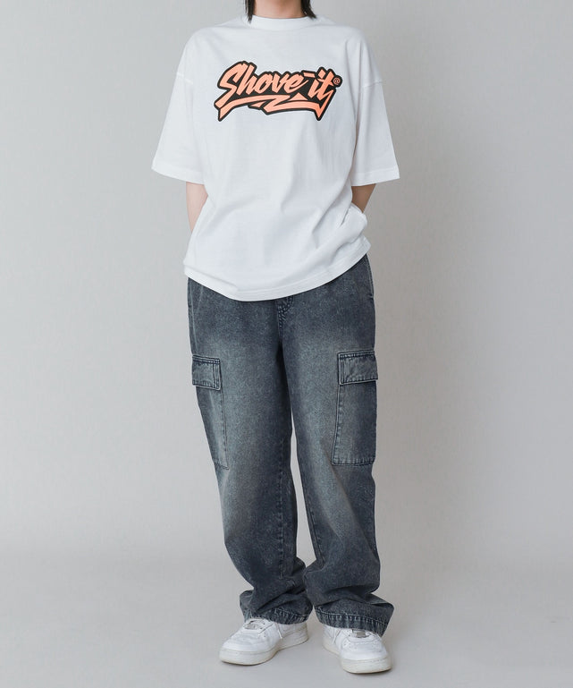 デニム中濃加工　モデル:150cm サイズ150