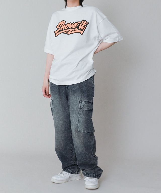 デニム中濃加工　モデル:150cm サイズ150