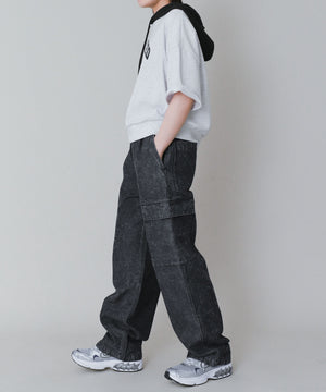 デニムブラック　モデル:150cm サイズ150