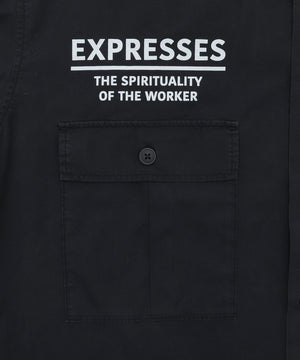 ミリタリーハーフスリーブシャツ