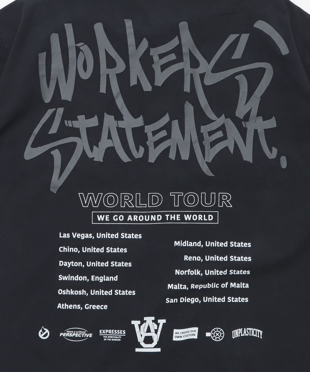 ミリタリーハーフスリーブシャツ