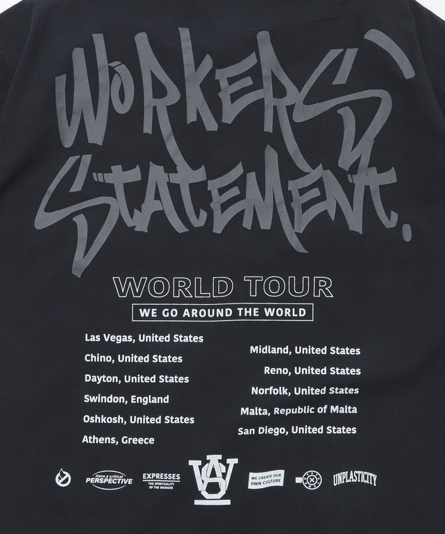 ミリタリーハーフスリーブシャツ