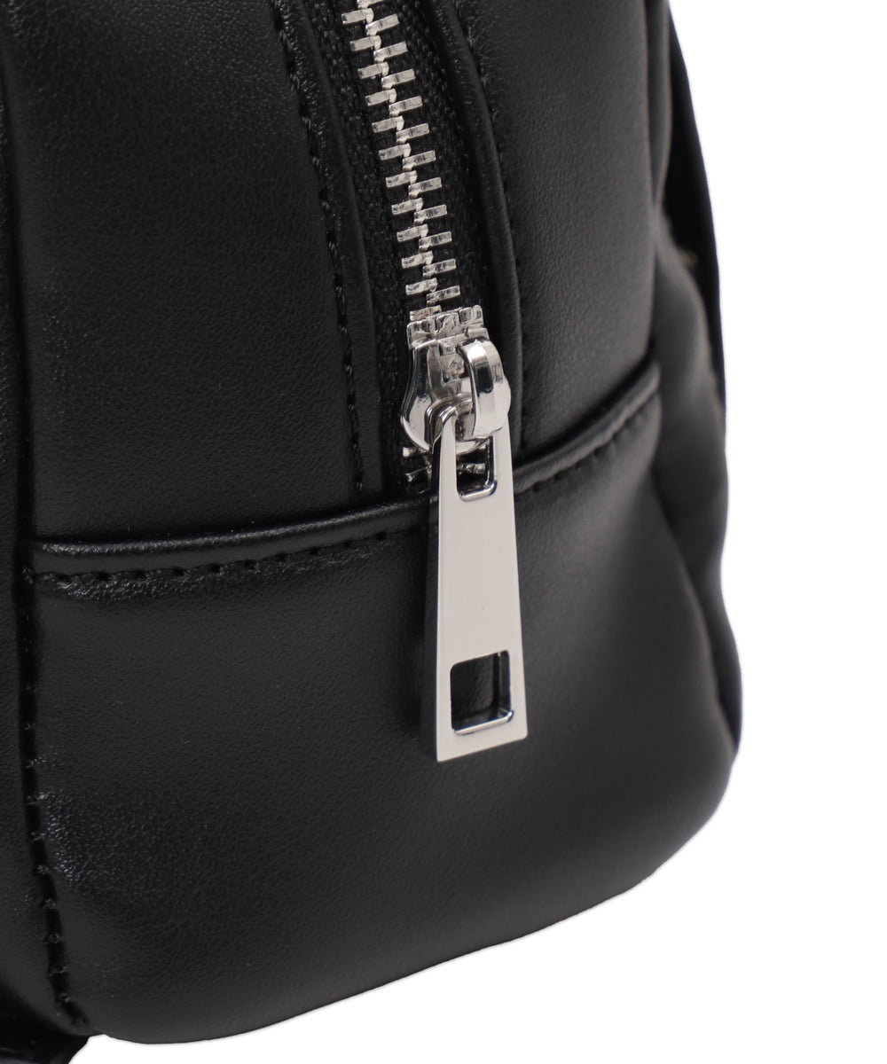 ミラー付きボストンバッグ