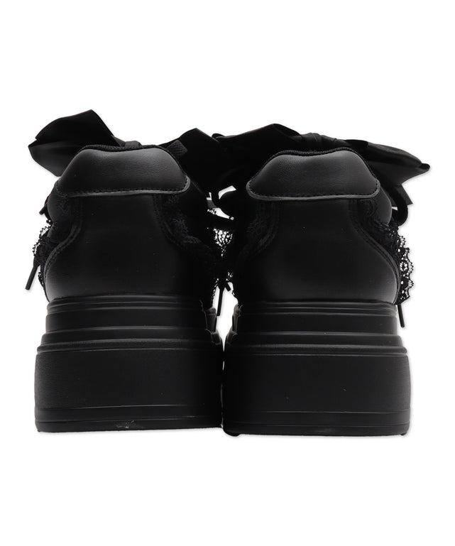 ダブルリボンフリルスニーカー