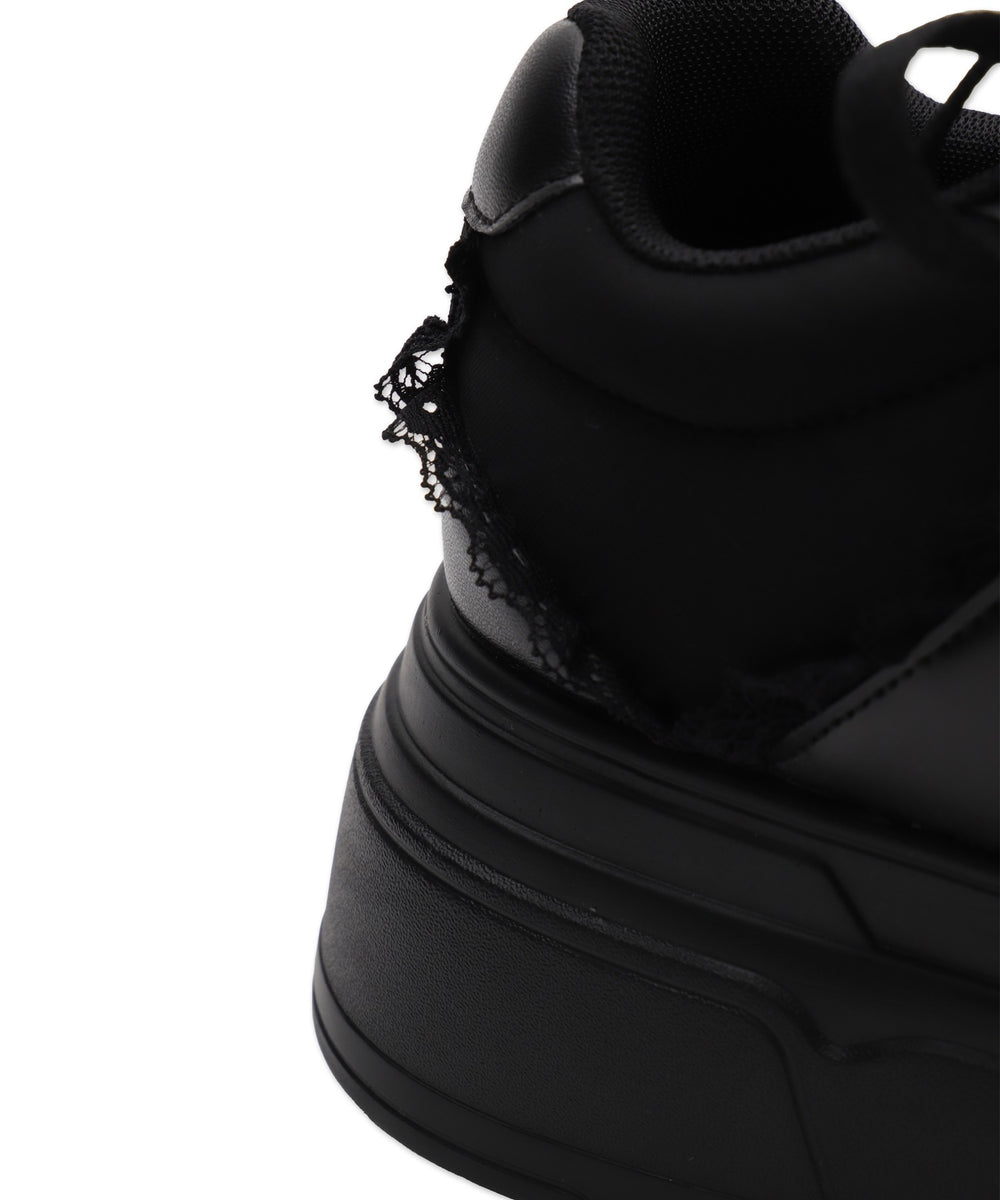 ダブルリボンフリルスニーカー