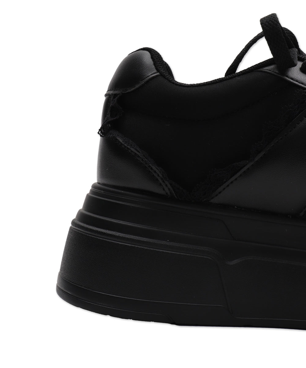 ダブルリボンフリルスニーカー