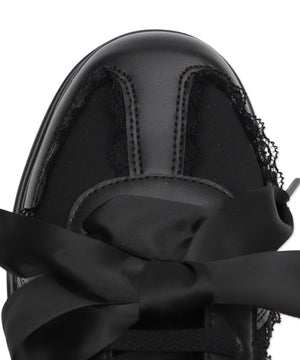 ダブルリボンフリルスニーカー