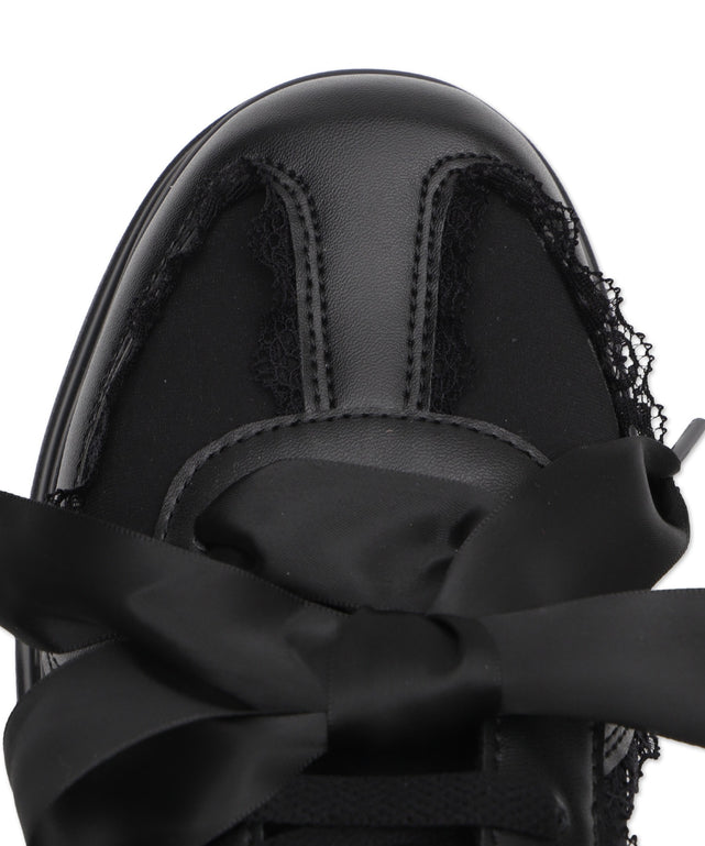 ダブルリボンフリルスニーカー