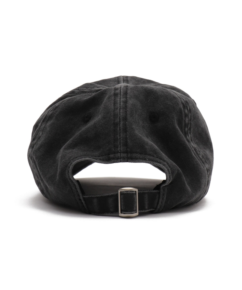 刺繍ピグメントダメージキャップ