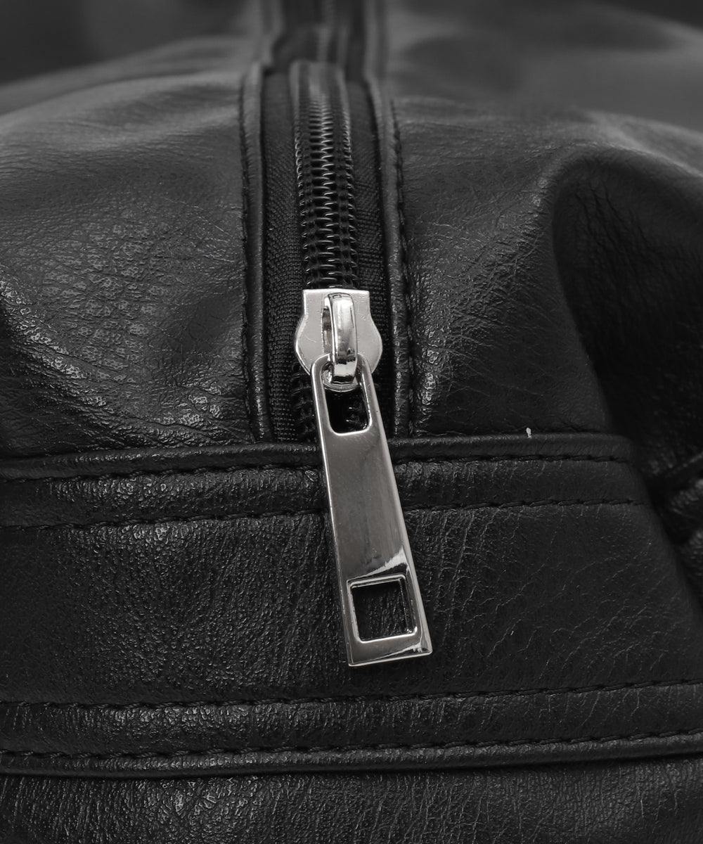 PUボストンバッグ