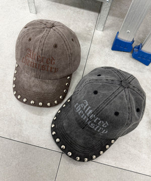 ピグメントスタッズキャップ