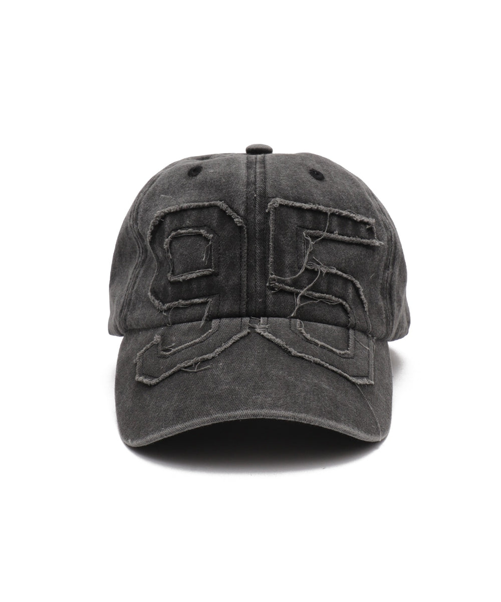 ナンバリングアップリケキャップ