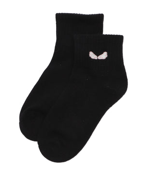 刺繍アンクルパイルソックス(23-25cm)