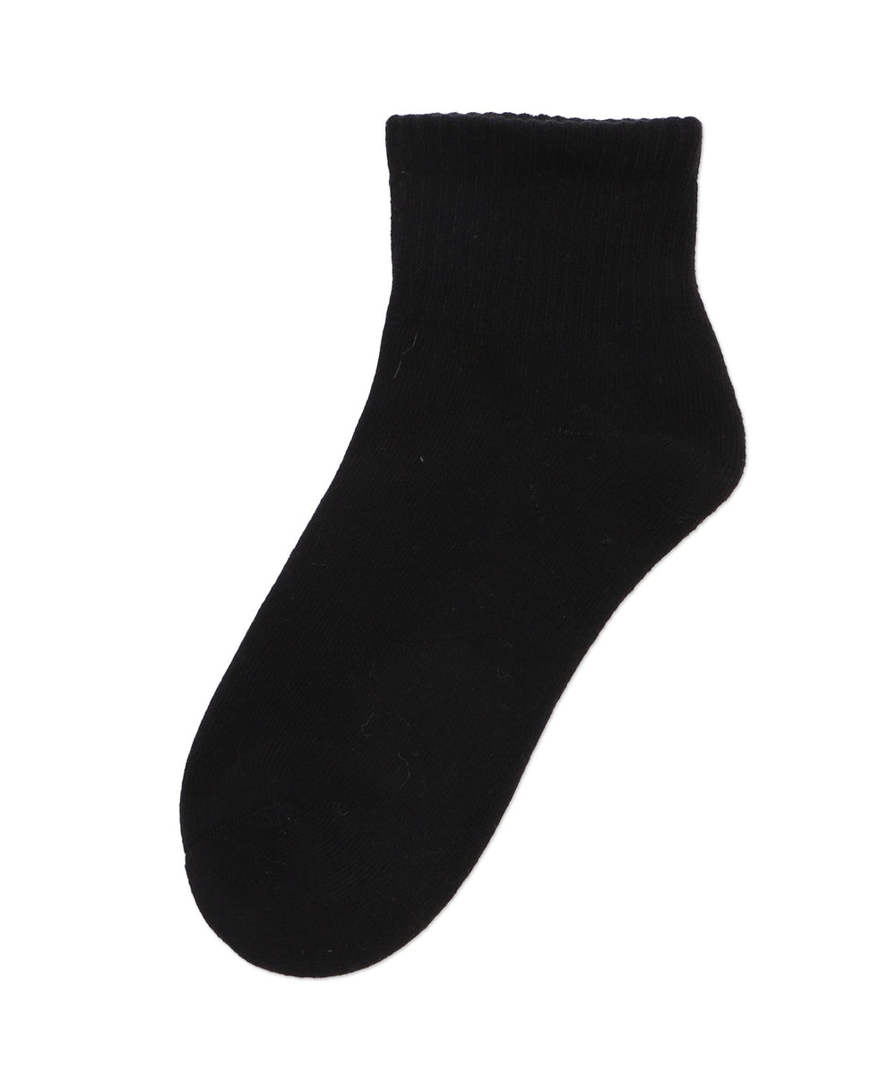 刺繍アンクルパイルソックス(23-25cm)