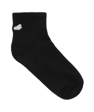 バック刺繍アンクルパイルソックス(23-25cm)