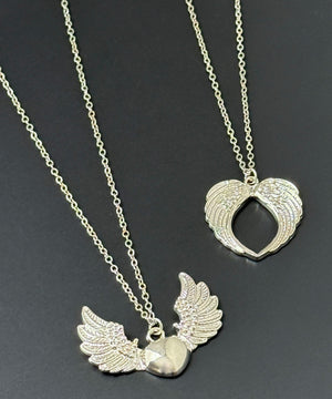 Lフェザーネックレス