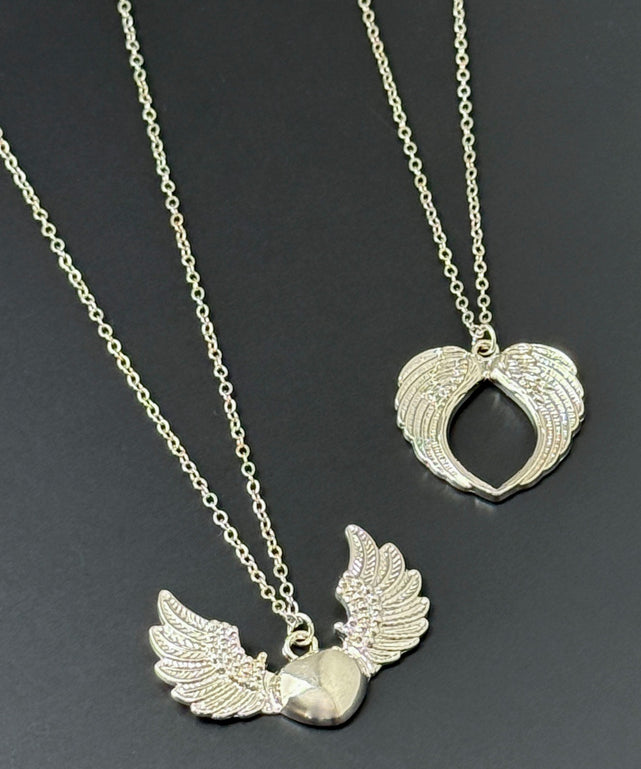 Lフェザーネックレス