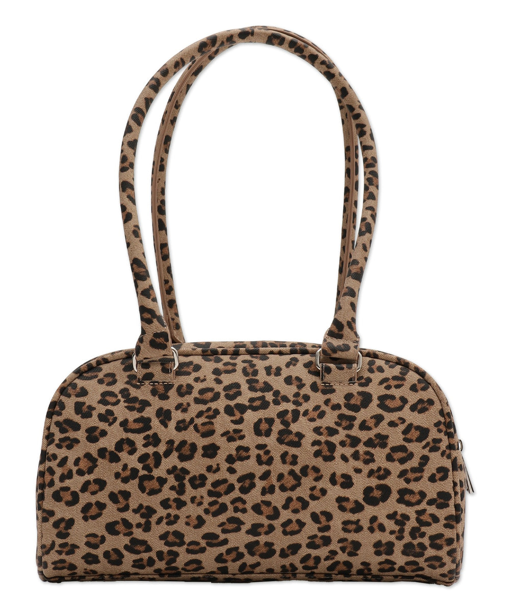 チャーム付きチェーンボストンバッグ