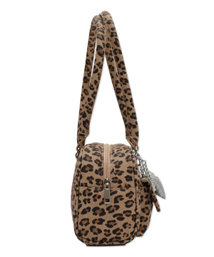 チャーム付きチェーンボストンバッグ