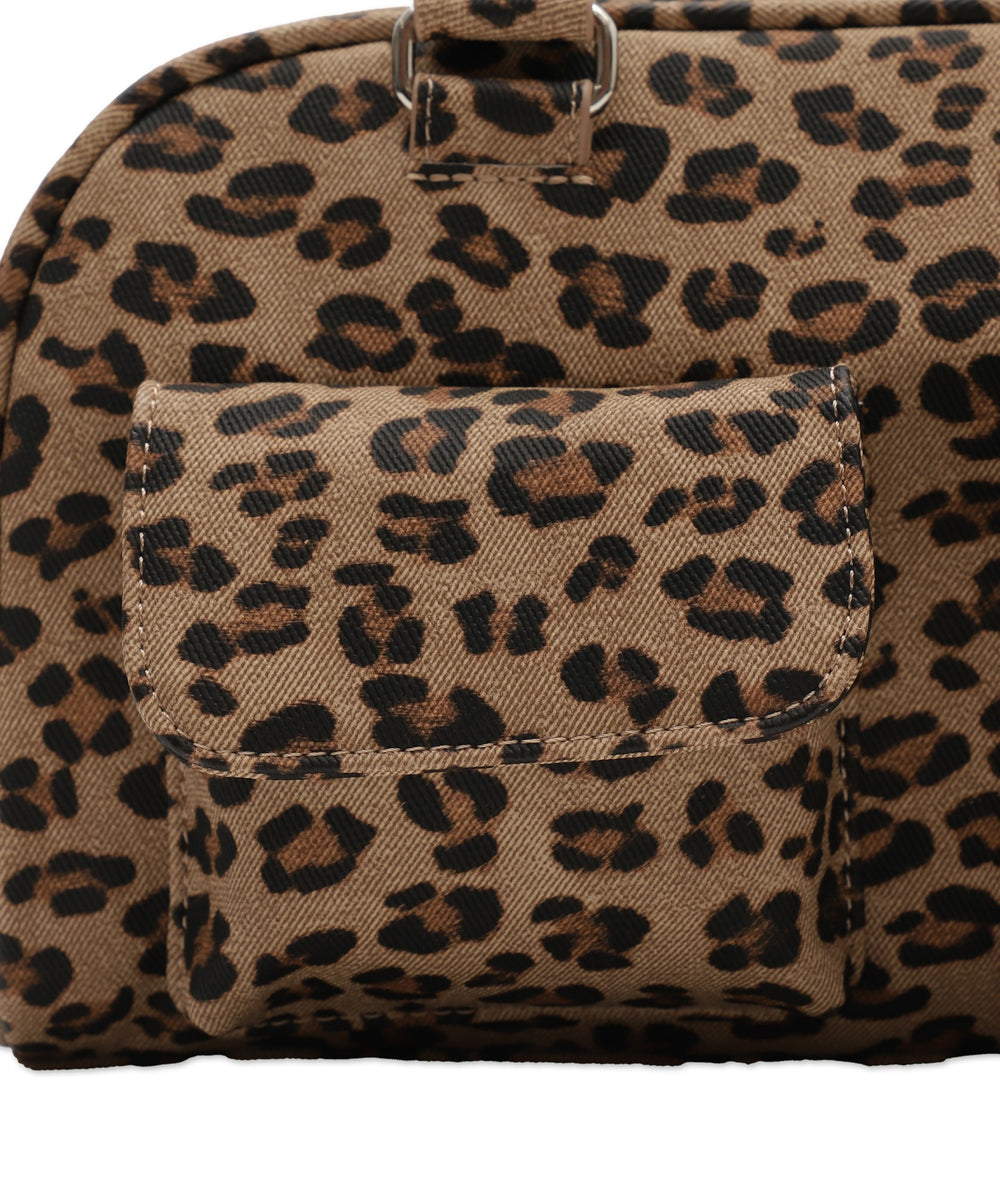 チャーム付きチェーンボストンバッグ