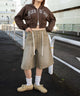 ダックベージュ モデル：155cm M着用