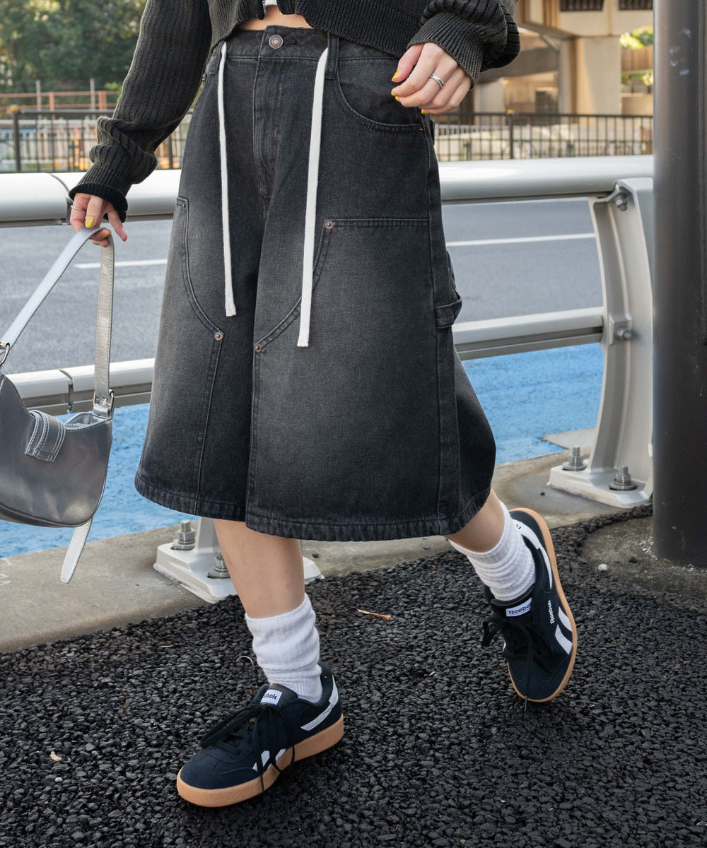 ブラックオーバーダイ モデル：155cm M着用