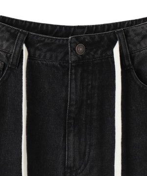 ウエストドロストダブルニーバギーハーフパンツ