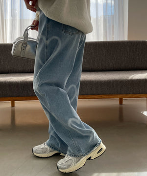 デニム淡　モデル:155cm M着用