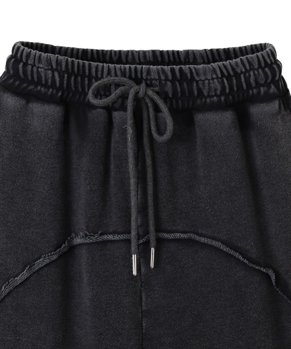 ヴィンテージウォッシュスウェットワイドパンツ