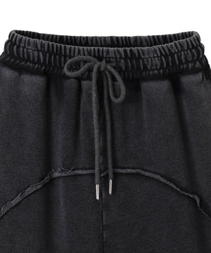 ヴィンテージウォッシュスウェットワイドパンツ