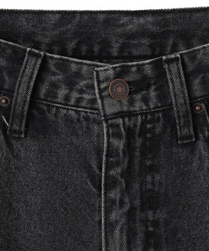 リボンストレートデニムパンツ