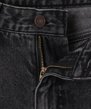 リボンストレートデニムパンツ