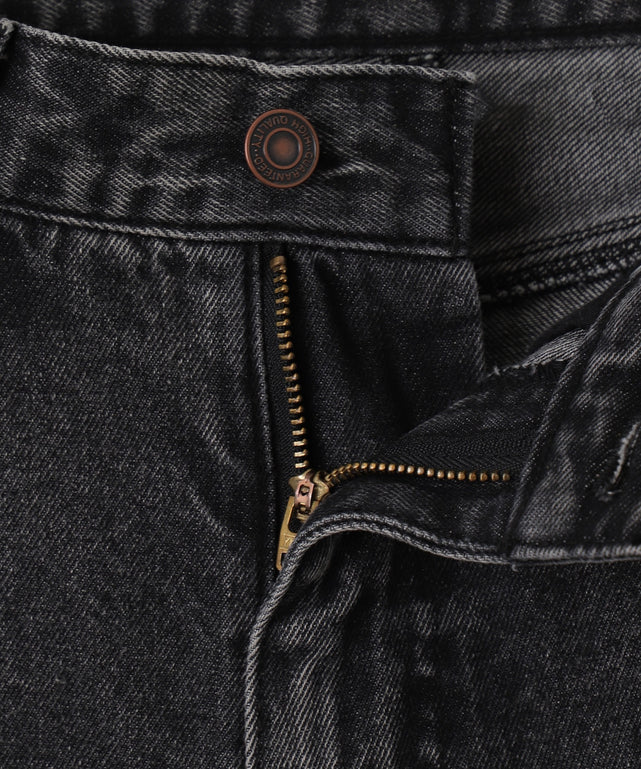 リボンストレートデニムパンツ