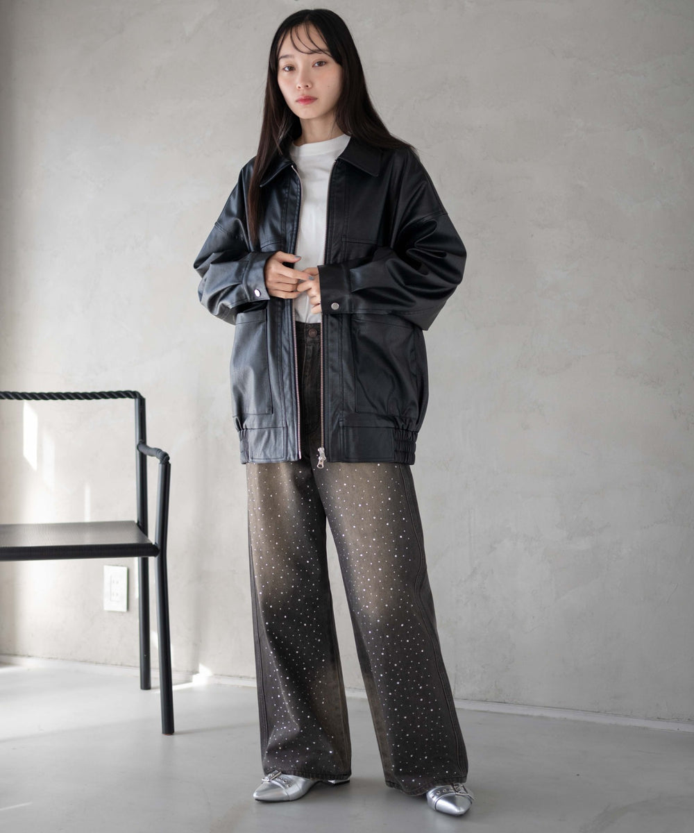 ブラック モデル：161cm M着用