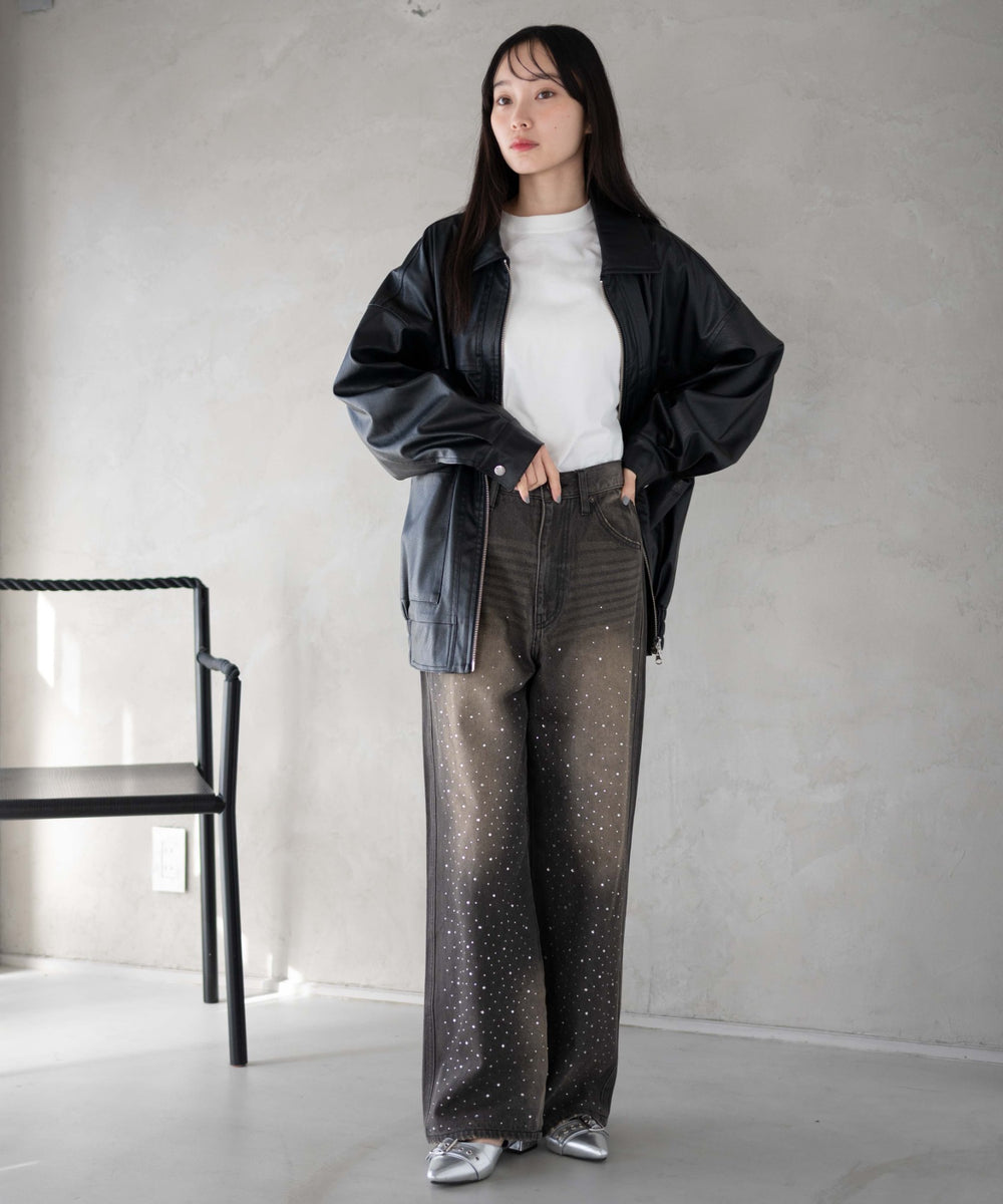 ブラック モデル：161cm M着用