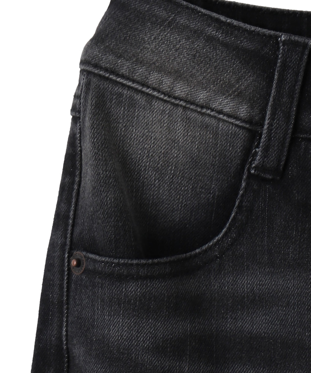 ローライズスーパーフレアデニムパンツ