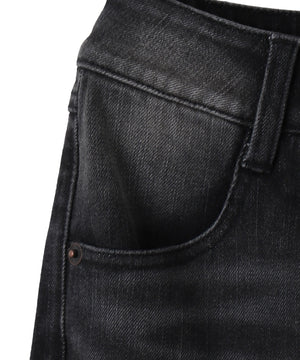 ローライズスーパーフレアデニムパンツ