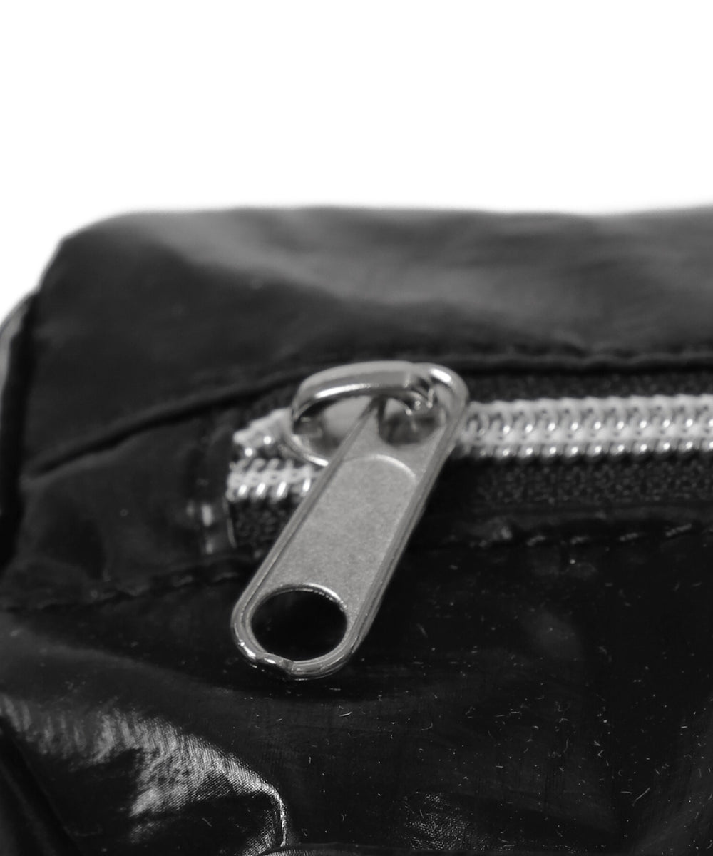 サテンリボンチャーム付きボストンバッグ