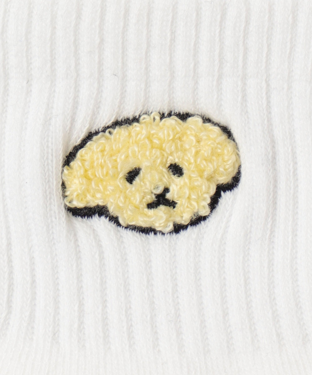 モコモコアニマルアンクルパイルソックス