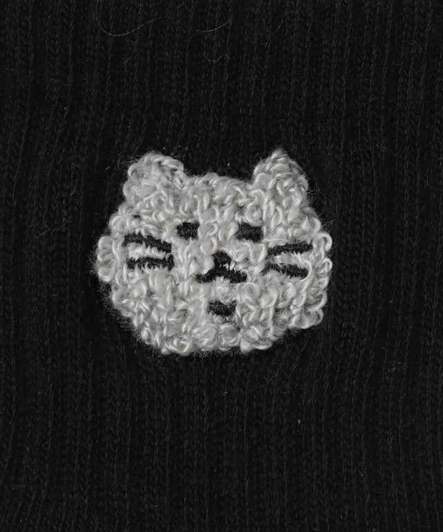 モコモコアニマルアンクルパイルソックス