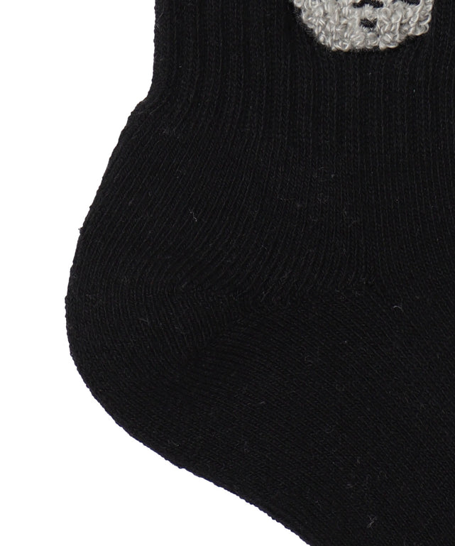 モコモコアニマルアンクルパイルソックス