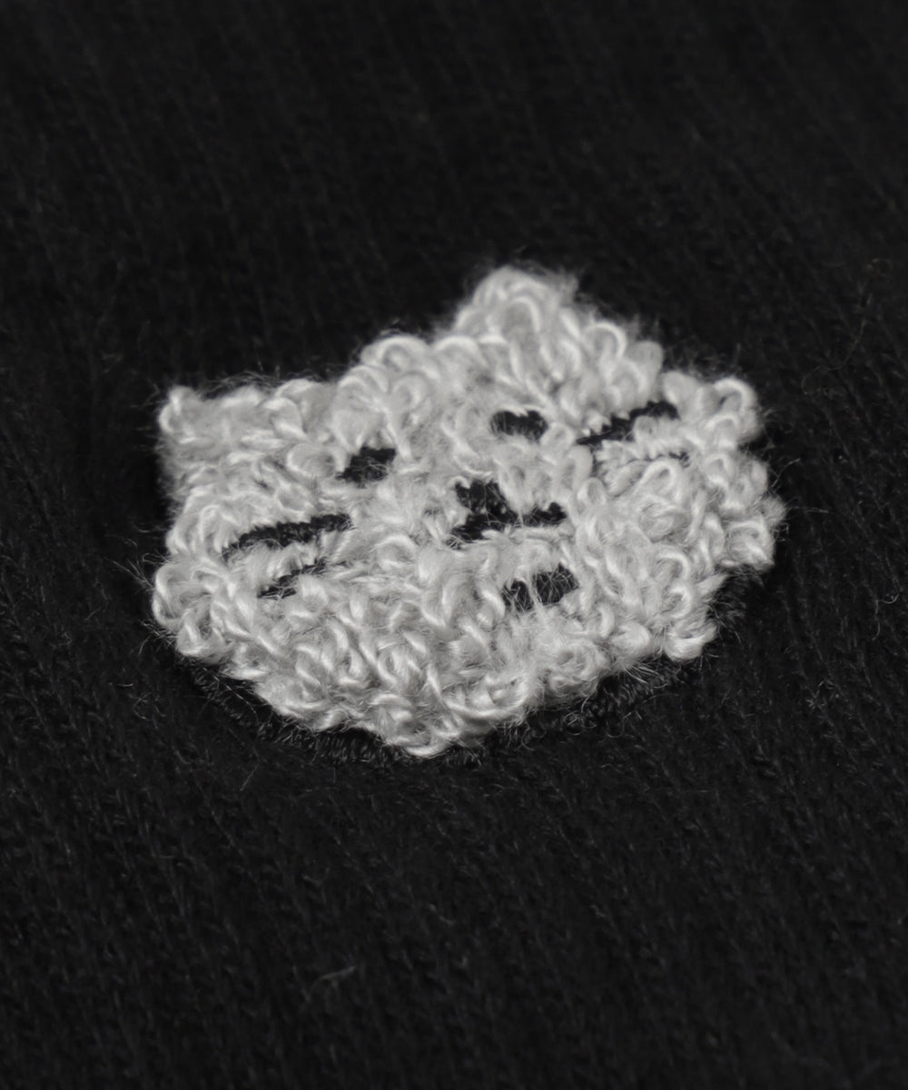 モコモコアニマルアンクルパイルソックス