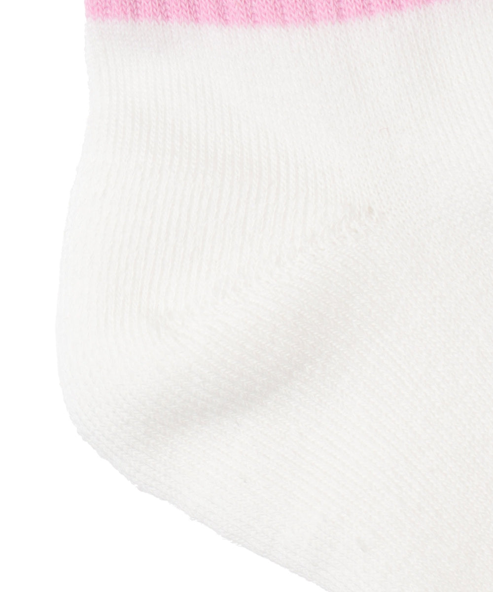 レインボーアンクルパイルソックス(23-25cm)