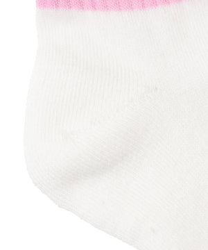 レインボーアンクルパイルソックス(23-25cm)