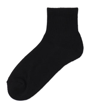 カラーロゴ刺繍アンクルパイルソックス(23-25cm)