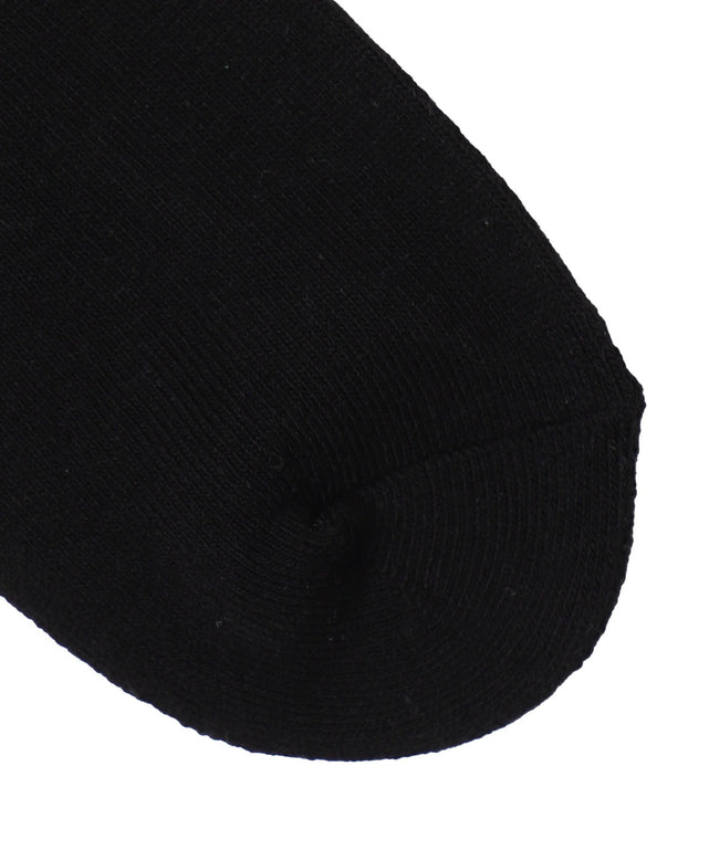 カラーロゴ刺繍アンクルパイルソックス(23-25cm)