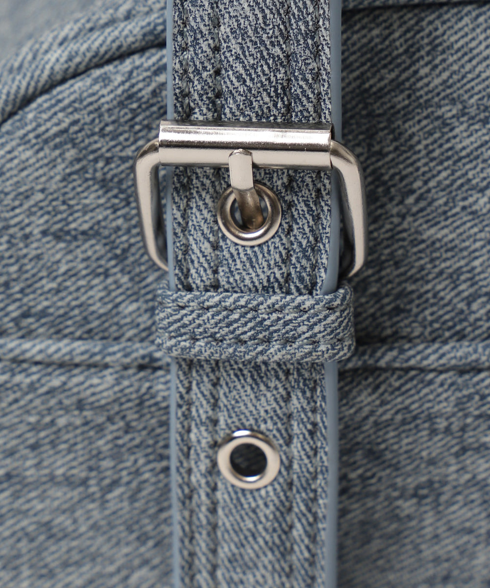 ハトメハンドルミニボストンショルダー