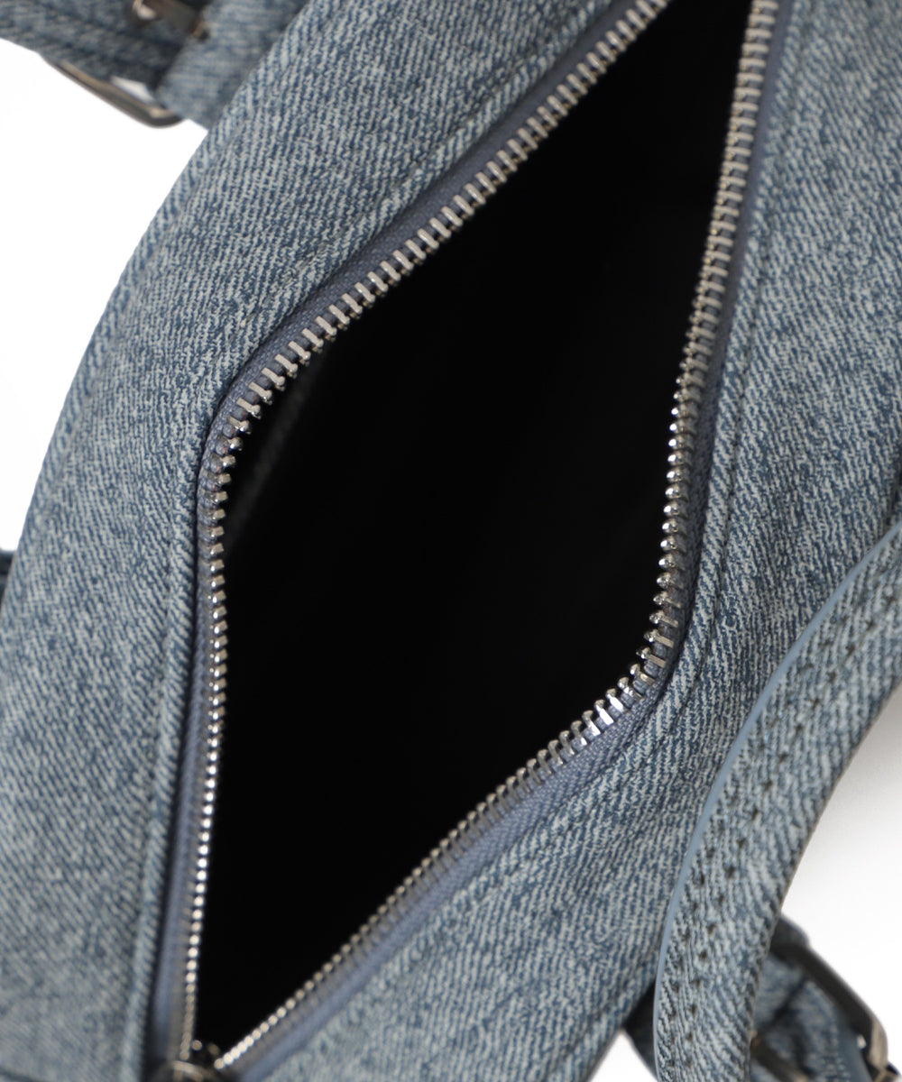 ハトメハンドルミニボストンショルダー