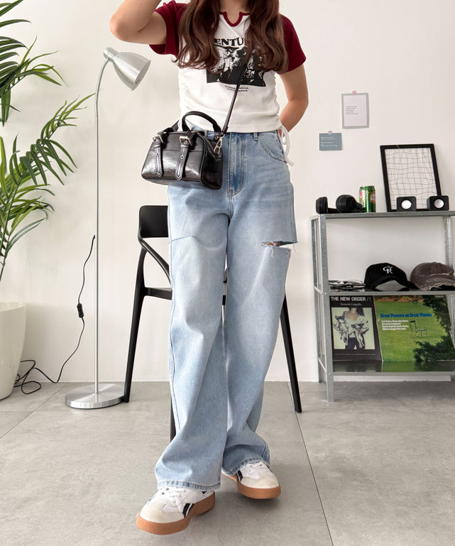 ハトメハンドルミニボストンショルダー