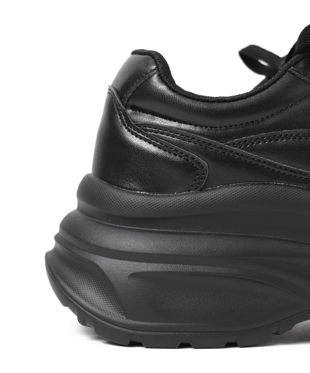 厚底ラインスニーカー